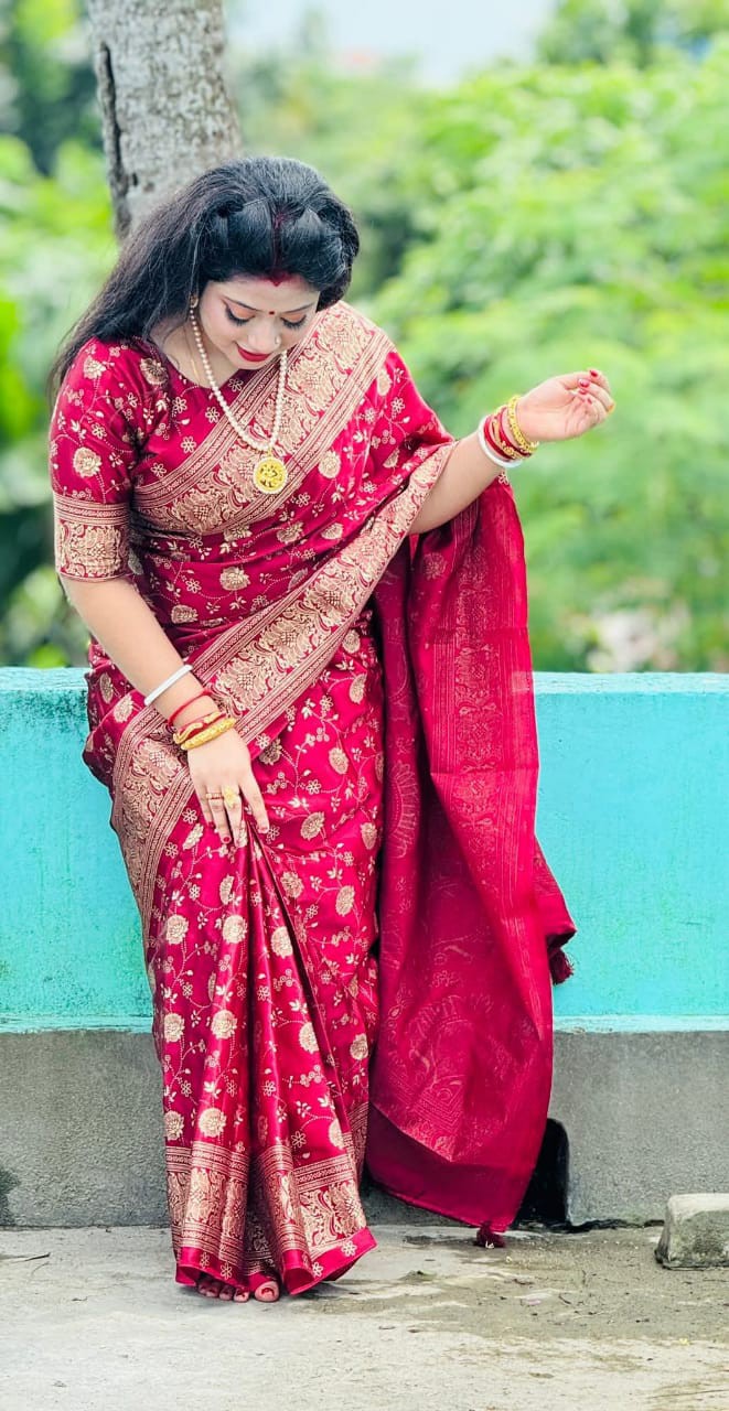 Premium Japani Silk Saree