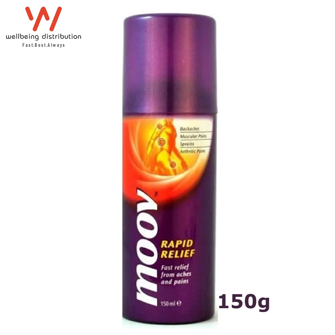 MOOV Pain Relief Specialist Active Spray 150G (Made in Dubai)