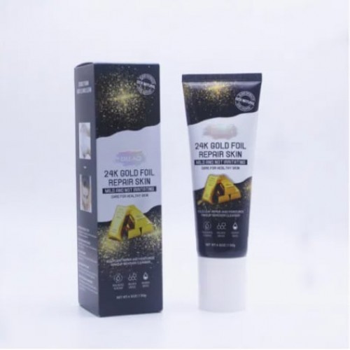 24K Gold Foil Repair Moisturize Skin Makeup Remover