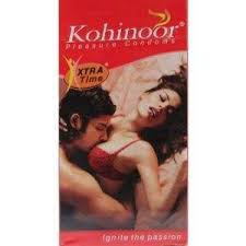 Kohinoor Pleasure Condom Xtra Time 10pcs Pack | India