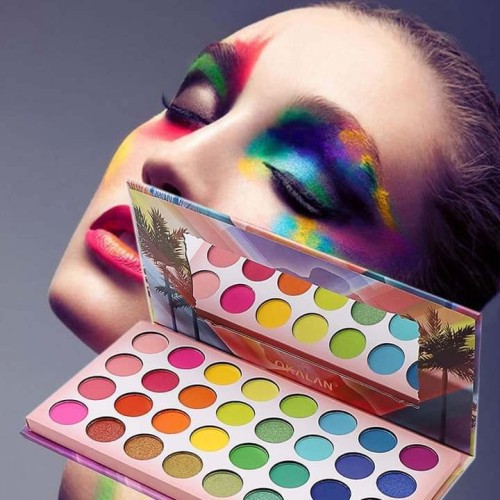 OKALAN Take Me Home 32 Colour Eyeshadow Palette.