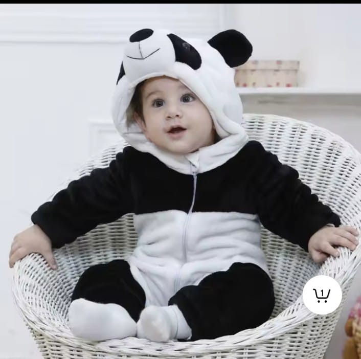 Rabbit One Piece Baby Jumpsuit (8)