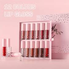 Handaiyan 12pcs My Liquid Lipstick Set | MY Handaiyan Lipstick + Lipgloss Set of 12