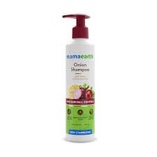 Mamaearth Onion Shampoo for Hair Growth & Loss Control 400ml | Moisturizing Gentle Scalp Cleanser with Plant Keratin | SLS & Paraben Free