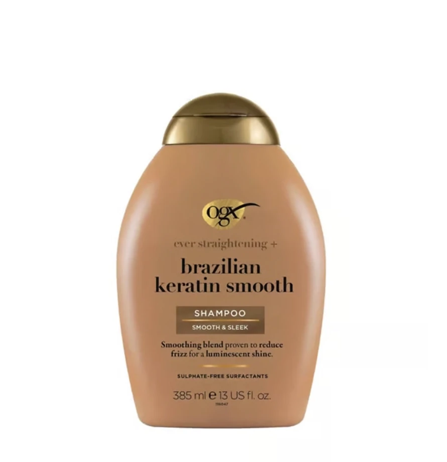 OGX Brazilian Keratin Smooth Shampoo - 385ml
