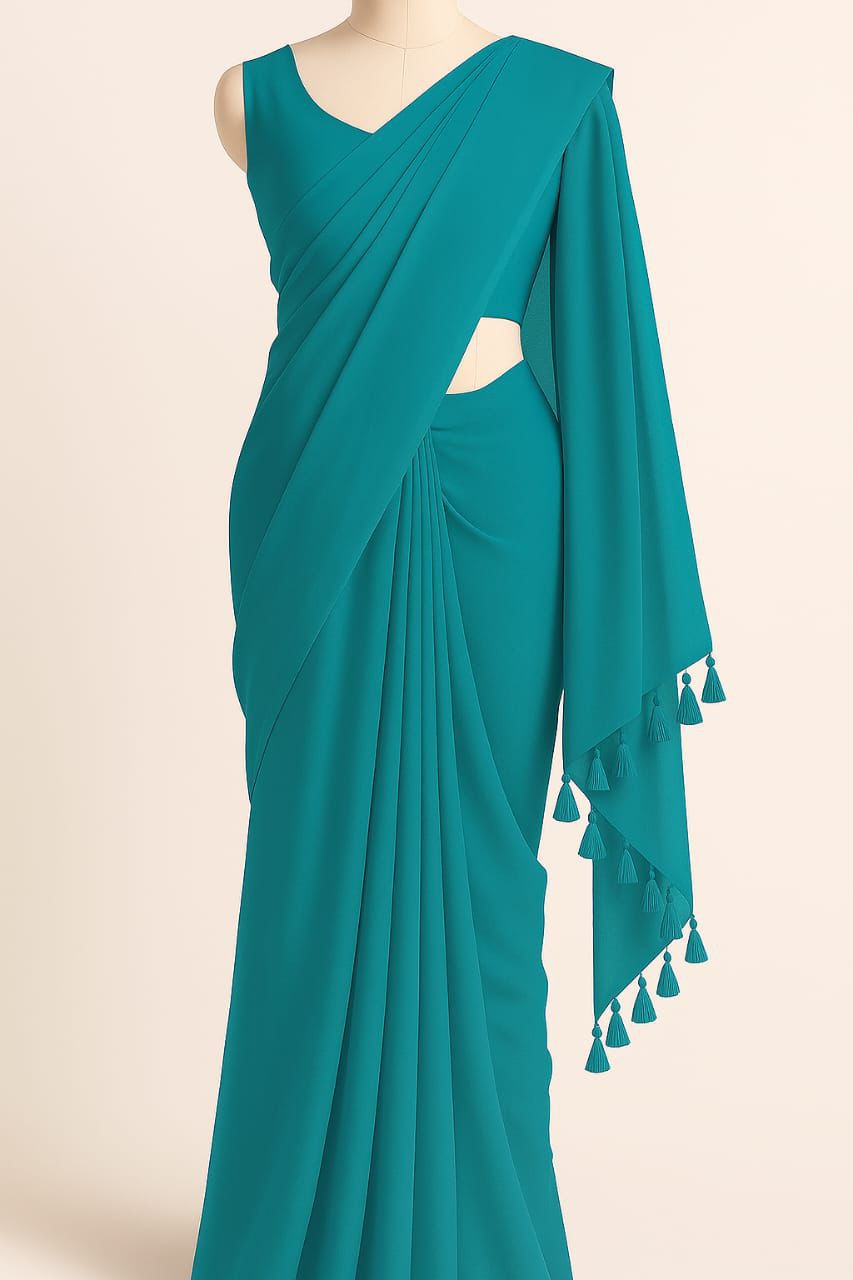 Classic Elegant Georgette Saree