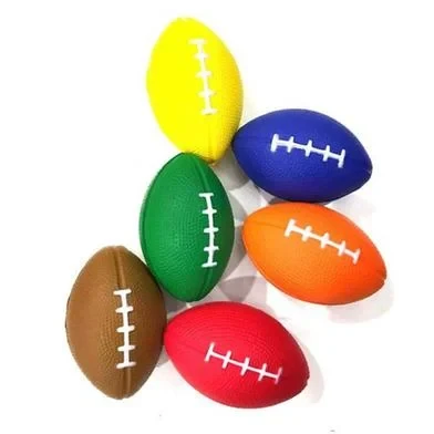 2pcs Rugby Ball Squishy Stress Relief Ball