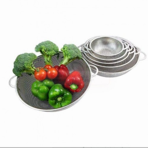 6 pieces Sunrise Hardware Saringan Stainless / Colander Stainer