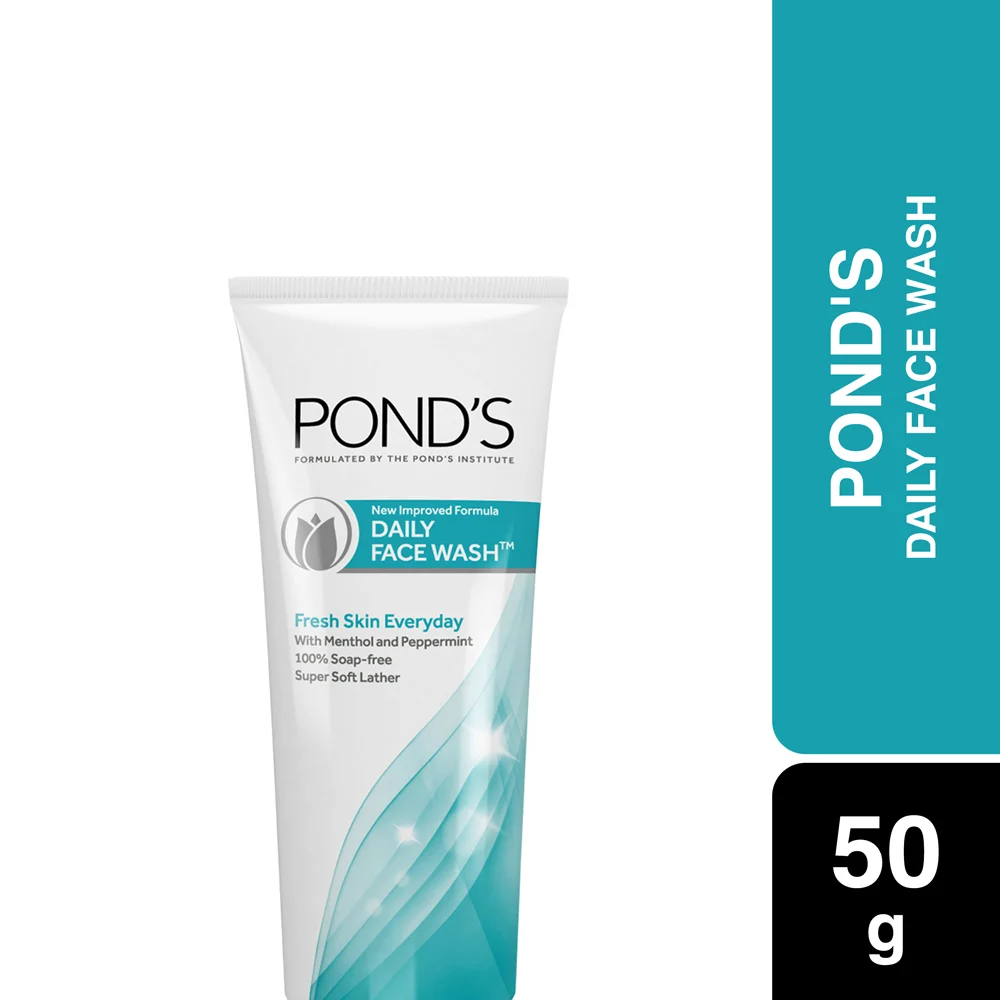 Pond’s Face Wash Daily 100g/ 50g for Fresh Skin Everyday | Bangladesh