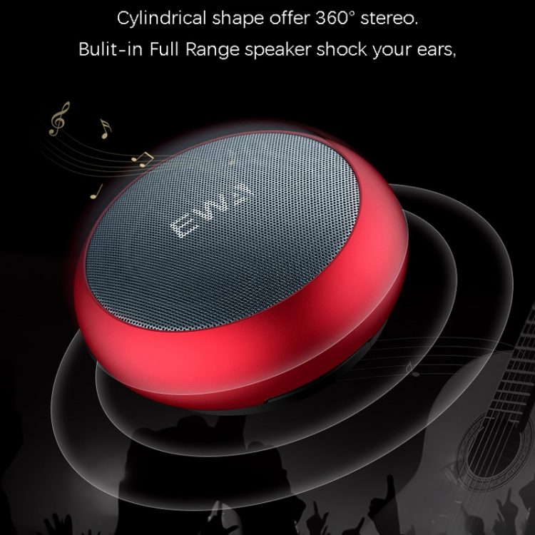 EWA A110 Portable Wireless Bluetooth Speaker -RED
