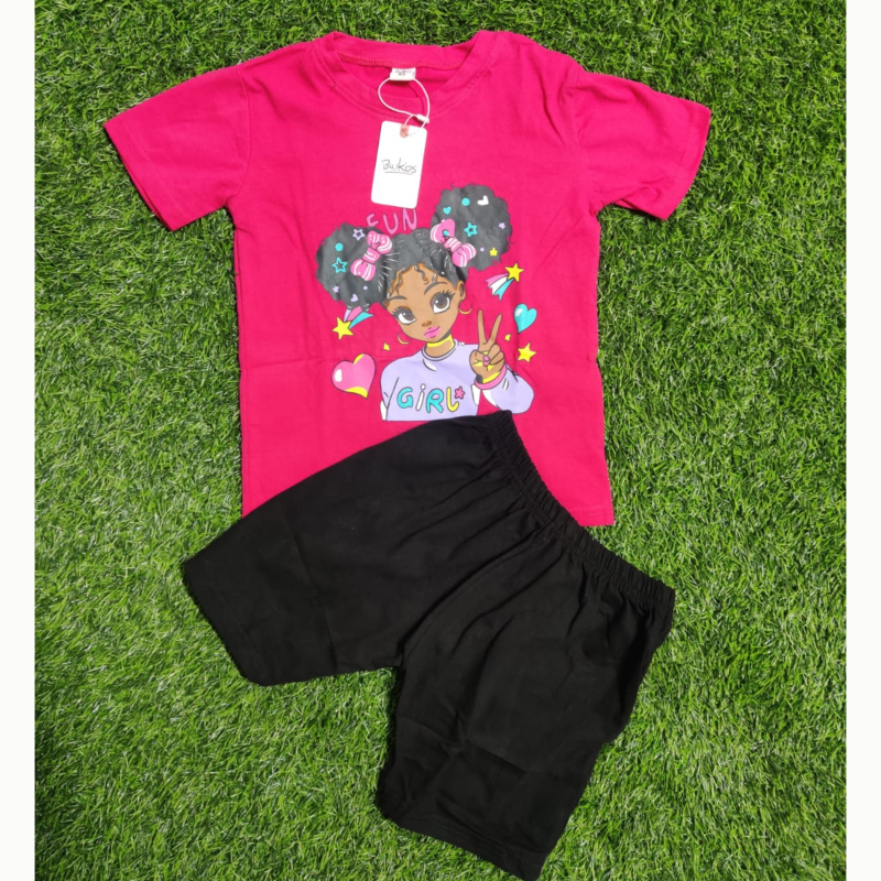 Baby Combo Set T-shirt and Half - Pant -(12)