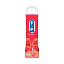 Durex Strawberry Flavored Water Based Lube for Men & Women 50ml (Made In India)