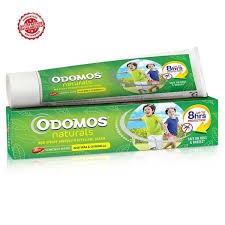 Odomos 100gm Naturals Mosquito_Repellent Non-Sticky Cream with Aloe Vera & Citronella | Made in India