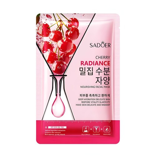 Sadoer Real Cherry Hydrating Facial Sheet Mask