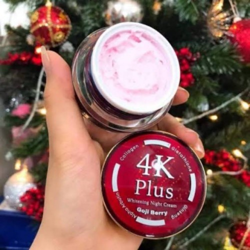 4k Plus Whitening Night Cream (Red)