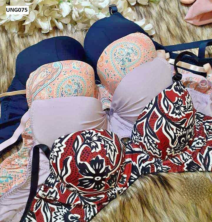 Women's Soft Comfortable Printed Foam Bra ( Random Print ) For Women