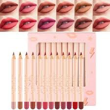 HANDAIYAN Lipliner Pencil 12 Pcs Set