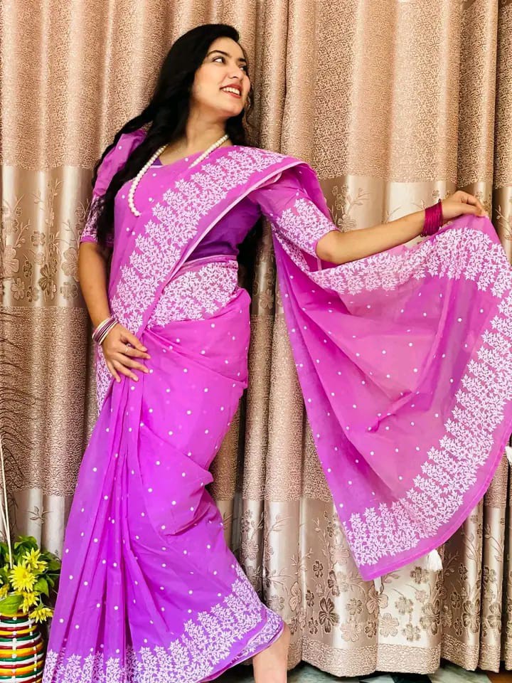 Timeless Beauty Half Silk Elegance Saree