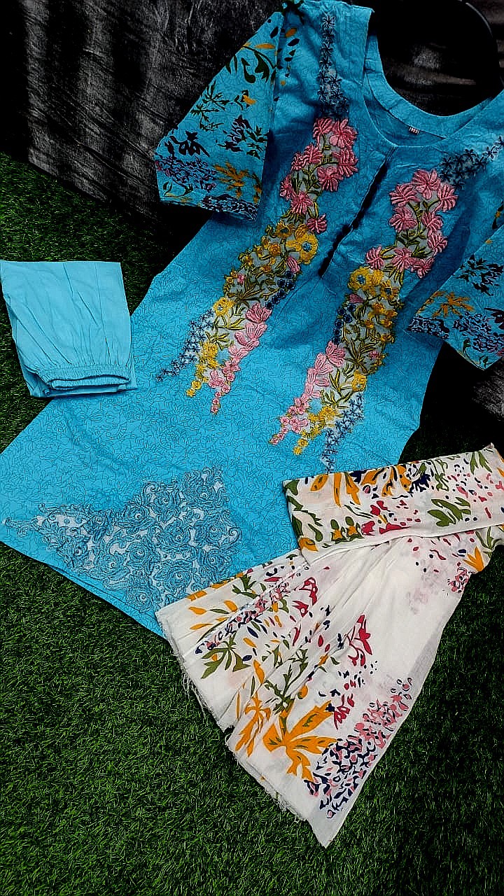 Pure Comfort Cotton Three Piece