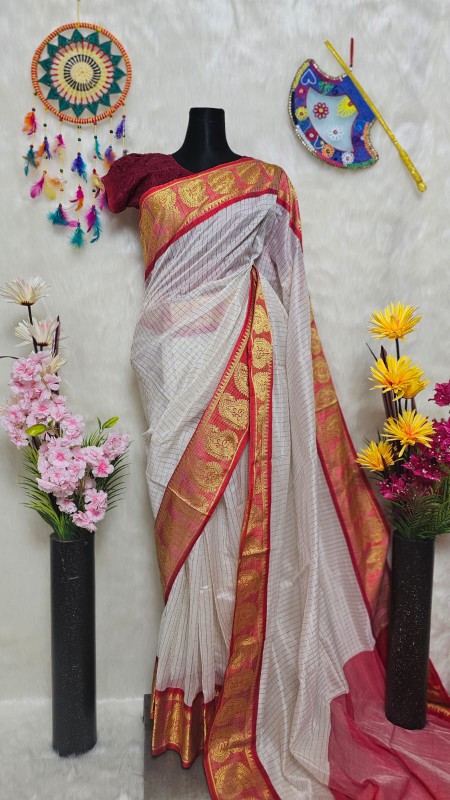 Elegance Half Silk Saree for Women