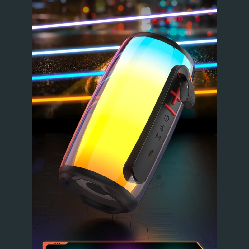 Awei Y528 RGB Light Playback5.3 Bluetooth Speaker ( Six Month Warrenty