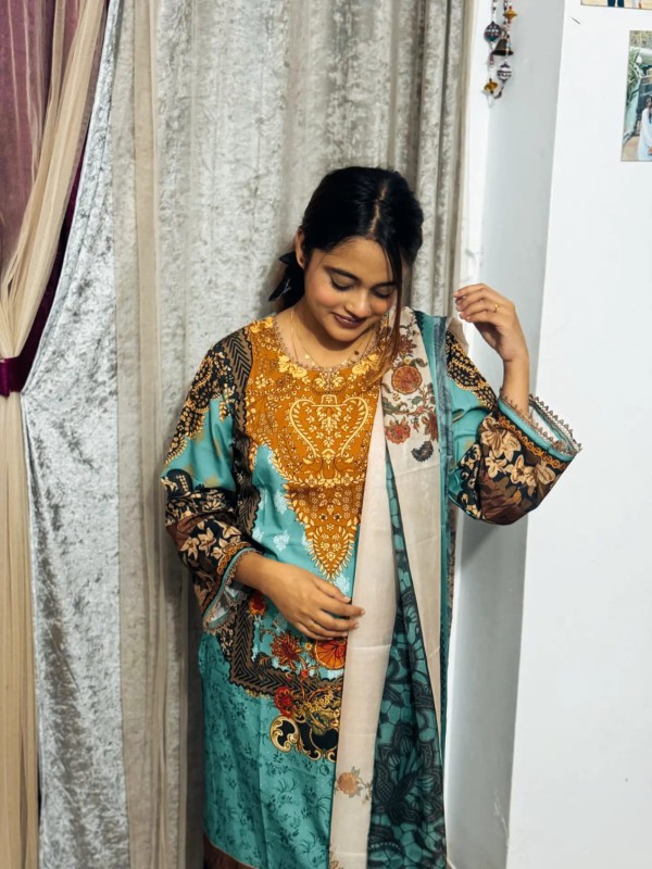 Readymade Three Piece For Women