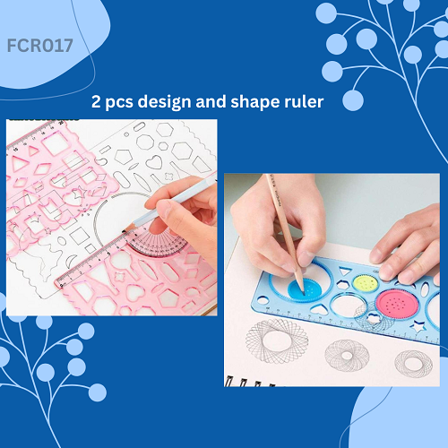 Different Shapes Template Ruler and Design ruler