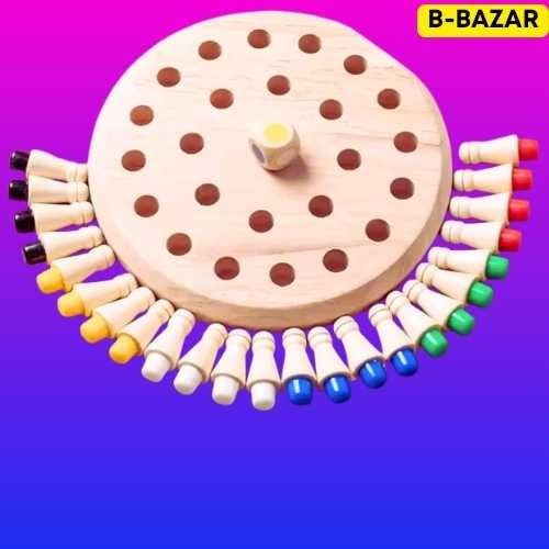 Wooden Memory Match Stick Chess Board Game - Logic Braintease Toys for Boys And Girls special