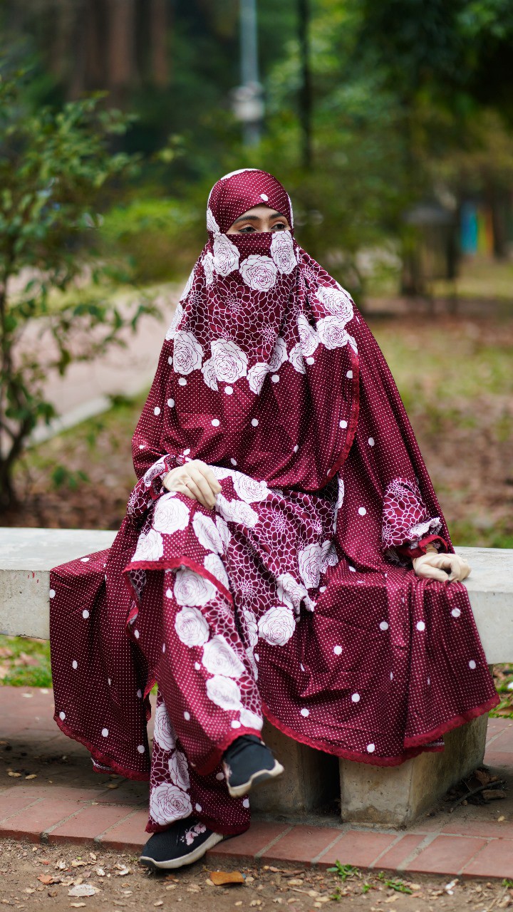 Plaju Khimar Set For Girl