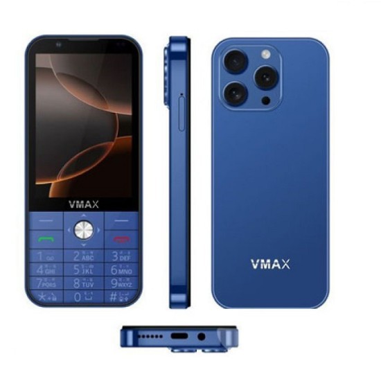 VMAX Note-14 4G Android Button Phone (blue) price in bd