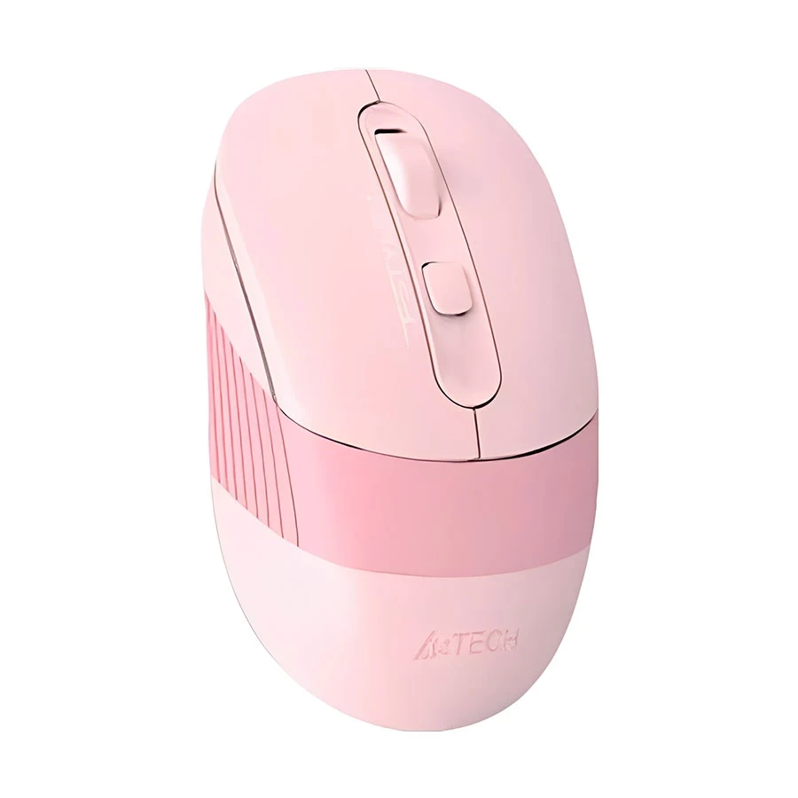 A4TECH FSTYLER FB10CS Silent Multimode Rechargeable Wireless Mouse – Pink Color