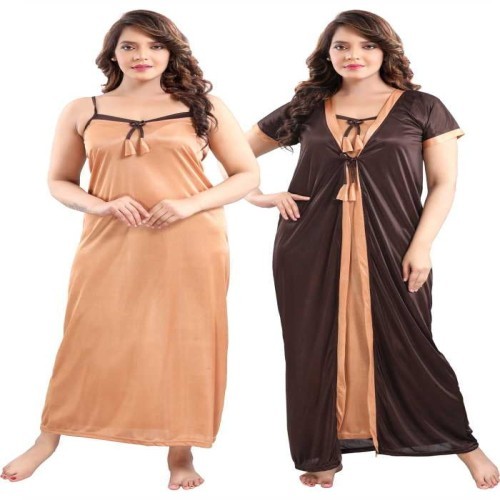 Full Length Women Robe Nighty-03