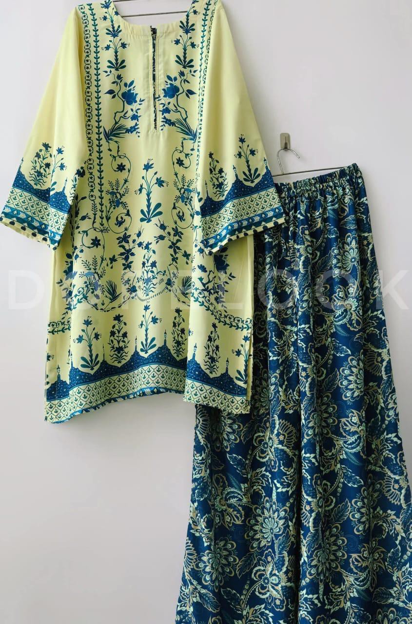 Digital Print Two Piece For Women