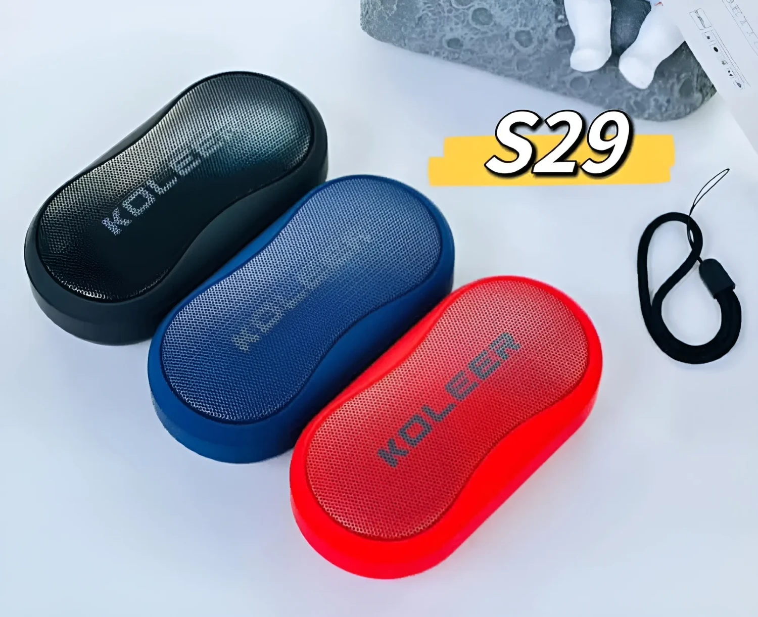 KOLEER S29 Bluetooth, USB, SD Card & FM Radio Supported Wireless Speaker