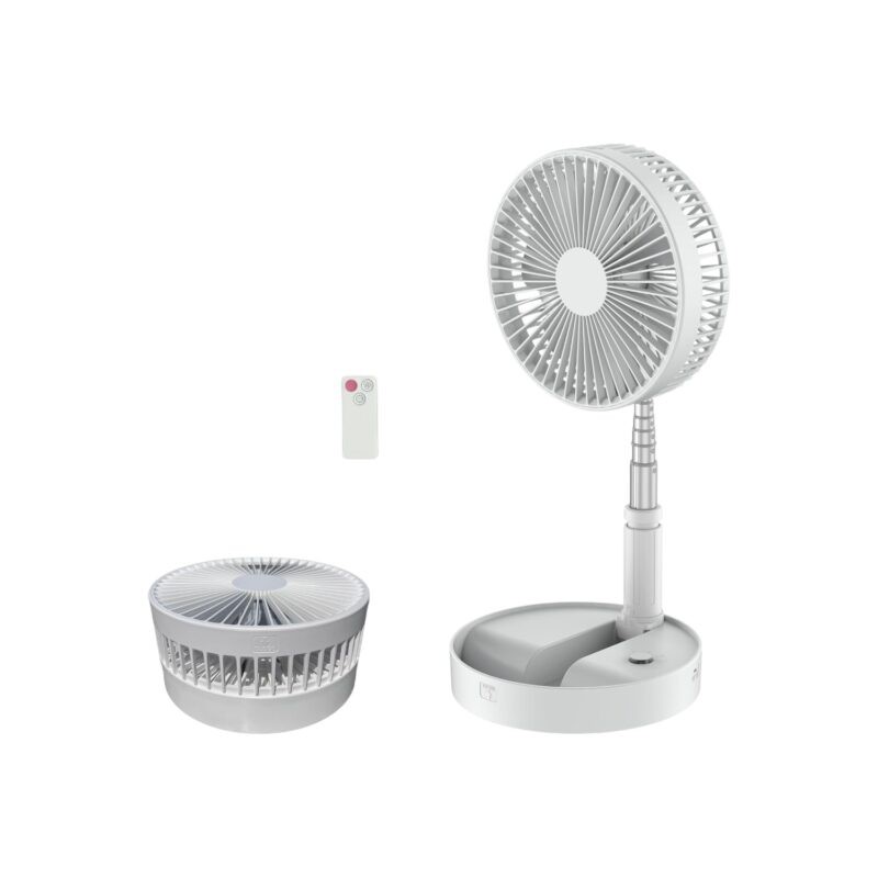 P30 Rechargeable 12 Inch Folding Desk Fan – 10800mAh