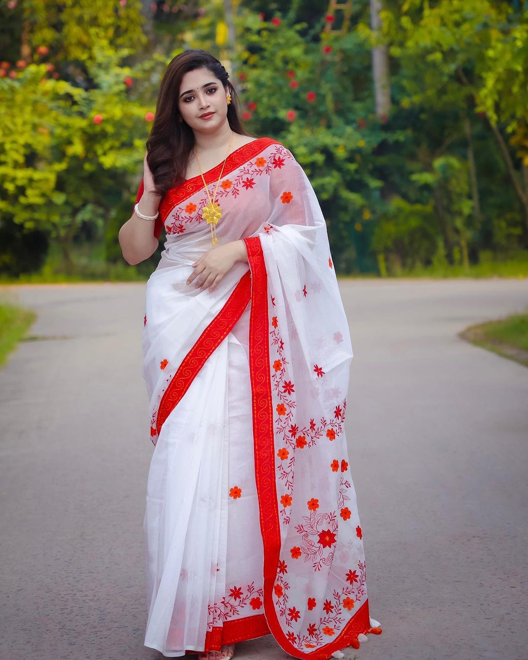 Radiant Premium Half Silk Saree