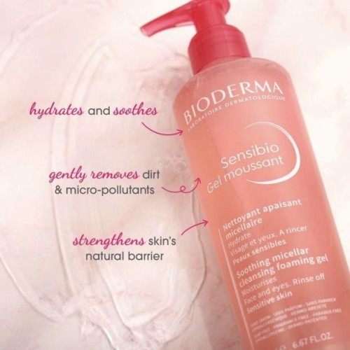 Bioderma Sensibio Foaming Facial Gel