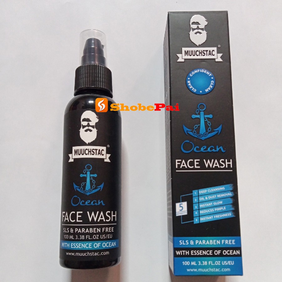 Muuchstac Men’s Ocean Face Wash 100ml | India