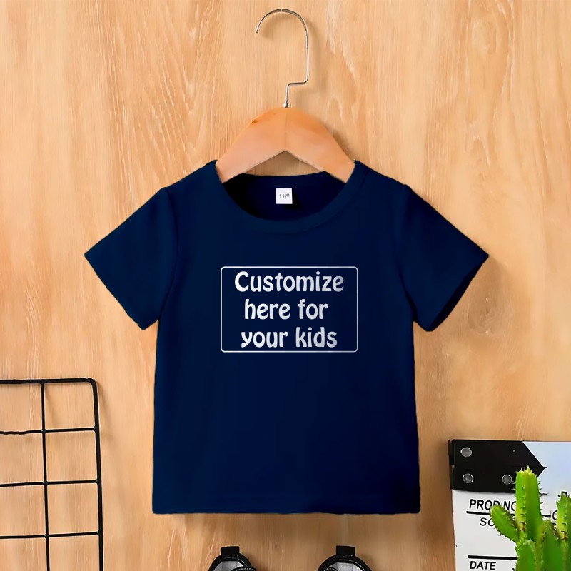 Customize for your Kids (Cotton) T-Shirt -(8)