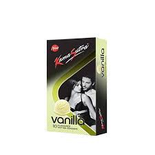 Kamasutra Vanilla Flavor Dotted Condom 10pcs Pack (Made in India)