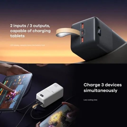 Remax RPP-117 Piloteer Series 50000mAh 27W Fast Charging (PD 27W+QC 22.5W) Power Bank - Black