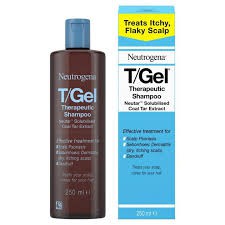 Neutrogena Shampoo – T/Gel Therapeutic Shampoo for Treating Itchy Flaky Scalp – 250ml
