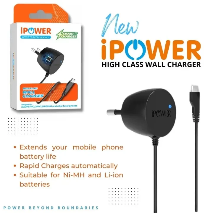 iPOWER Smart Charger for All Button Phone