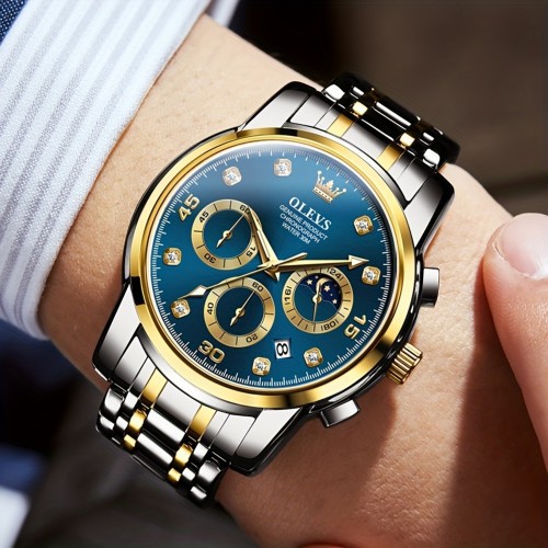 Olevs 2889 Ch – Blue