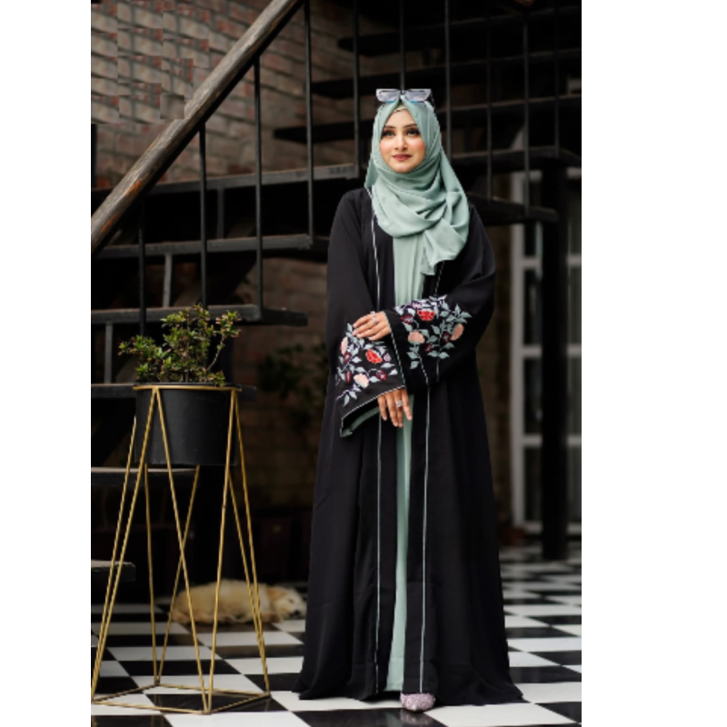Abhaya with Hijab -(14)