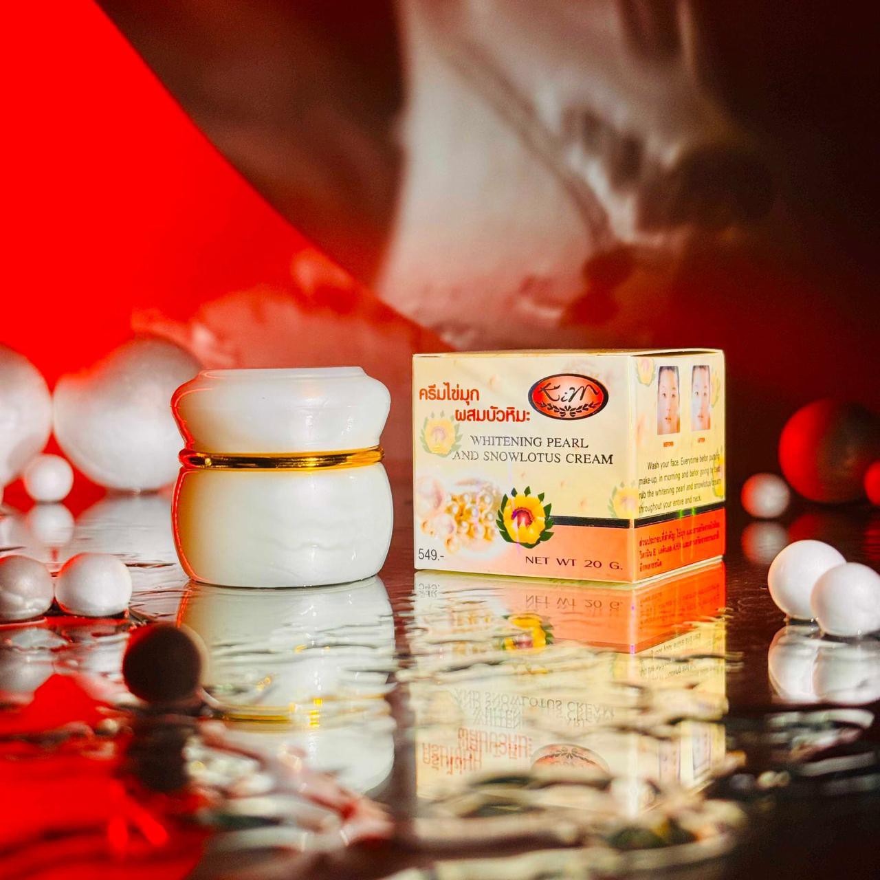 Kim Whitening Pearl And Snow Lotus Cream | Price | Benefits