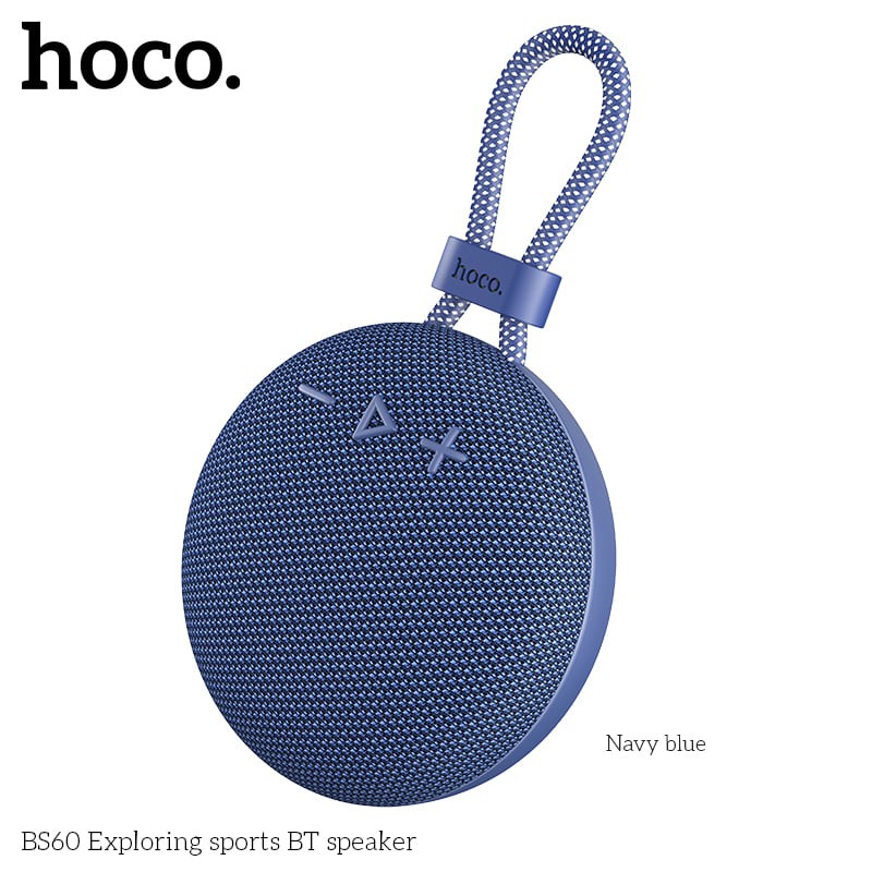 Hoco BS60 Mini Portable Sports Speaker – Navy Blue Color