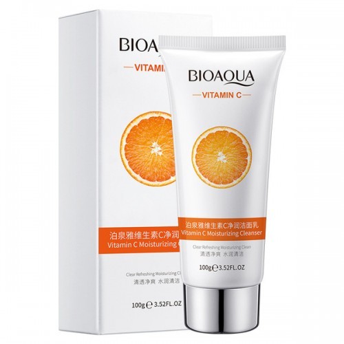 BIOAQUA VITAMIN C MOISTURIZING CLEANSER 100g
