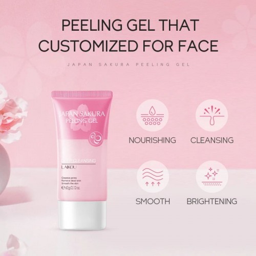 Laikou Japan Sakura Peeling Gel-60g
