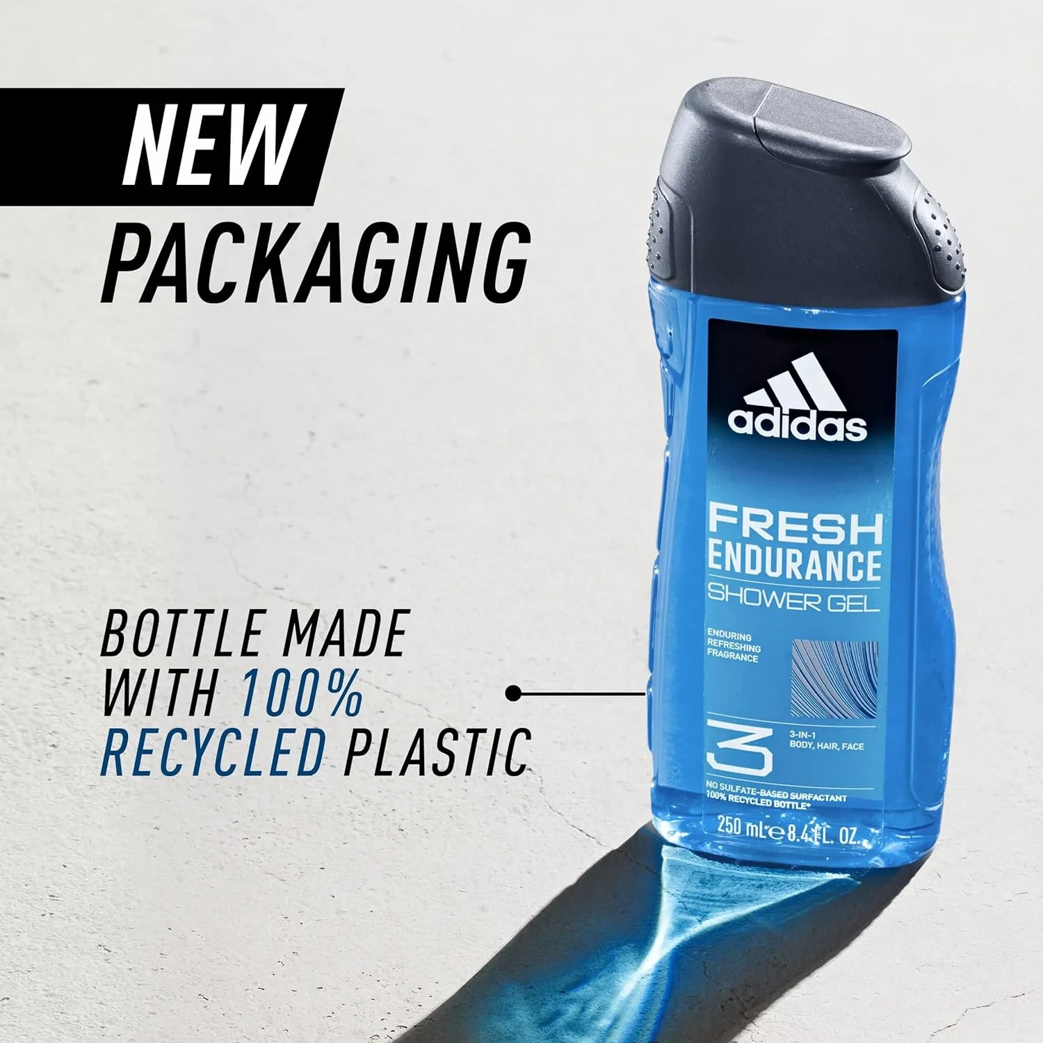 Adidas Fresh Endurance 3-IN-1 Shower Gel for Men 400ml | Spain